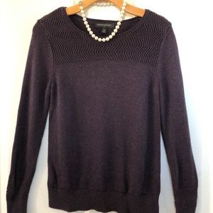 EUC Banana Republic plum classy sweater xsmall.
